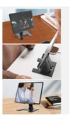 ASFAL 14 inç Uyumlu Yer Kaplamaz Açısı  Ayarlanabilir Telefon Ve Tablet Tutucu Katlanabilir Tablet Standı - 5