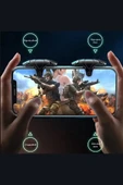 ASFAL Mouse Hissi Veren Pubg Tetik Klik Sesli Düğme Tüm Telefonlara Uyumlu Parmak Eldiven Hediyeli - 3