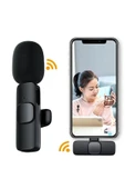 ASFAL Type-c Uyumlu Kablosuz Yaka Mikrofonu, Android Yayın, Youtube, Tiktok Wireless Yaka Mikrofonu - 1