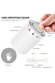 ASFAL Kablosuz Speaker Dokunmatik Lamba Renkli Led Işık Bluetooth Hoparlör Usb Şarjlı - 5
