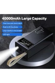 ASFAL Taşınabilir 40000 Mah Powerbank Dijital Göstergeli Işıklı Kamp İçin Powerbank Güç Deposu - 1