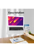 ASFAL 360° Dönebilen Açısı ve Yüksekliği Ayarlanabilir Portatif Tablet, Macbook, Notebook ve Laptop Standı - 5