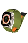 ASFAL Apple Watch Uyumlu Hasır Kordon Watch Ultra 3 4 5 6 7 8 Se ultra 42 44 45 49 mm Uyumlu Şık Kordon thumbnail 3