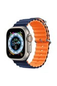 ASFAL Watch Uyumlu 42 Mm 44 Mm 45 Mm 49 Mm Kordon 1/2/3/4/5/6/se/7/8 Watch Ultra Çift Renk Ocean - 1