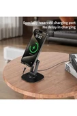 ASFAL 360° Dönebilen Masaüstü Telefon ve Tablet Tutucu Katlanabilir Taşınabilir Tablet ve Telefon Standı - 6