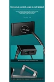 ASFAL Fonksiyonel Masaüstü Ayarlanabilir Telefon Ve Tablet Tutucu Stand, Yatak Başlık Telefon Tutucu - 4