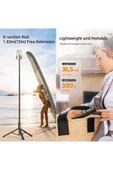ASFAL 183 cm Bluetooth Kumandalı Katlanabilir Selfie Çubuğu Alüminyum Taşınabilir  Sağlam Tripod - 4