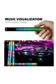 ASFAL Rgb Müzik Ses Ritim Işığı Araba Ev Disko Ses Led Ritim Şerit Işığı Rgb Ses - 4