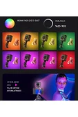 ASFAL Telefon, Kamera Laptop Uyumlu RGB Selfie Işığı Canlı Yayın Tiktok Selfie ve Video İçin Mini Led Işık - 3