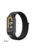 ASFAL Xiaomi Mi Band 8 Uyumlu Kordon Mi Band 8 Sport Loop Örgü Kordon Kayış - 1