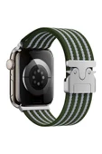ASFAL Apple Watch 3/4/5/6/7/8/9/10/se/ultra/ultra2 44mm/45mm/46mm/49mm Uyumlu Kumaş Kordon - 1