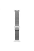 ASFAL Apple Watch 3/4/5/6/7/8/9/10/se/ultra/ultra2 44mm/45mm/46mm/49mm Uyumlu Milano Metal Hasır Kordon thumbnail 5
