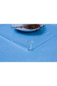 ASFAL Şeffaf Pleksi Tepsi 35x25 cm Servis Kahve Çay Ve Sunum Tepsisi - 7