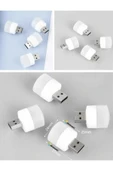 ASFAL 4'lü Mini Led Okuma Işığı Gece Lambası USB LED Işık Aydınlatma Lambası - 1