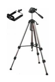 TRİPOD LTD Profesyonel Tripod Ayak 170 Cm (TELEFON TUTUCU) Vc-5208 - Profesyonel Fotoğraf Video Çekimi Tripod - 1