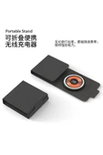 ASFAL Katlanabilir 15W 3 in 1 Apple Watch Uyumlu Hızlı Şarj Magsafe Masaüstü Kablosuz Şarj Standı - 4
