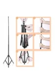 SAYWİN 14 Inç Kuaför Makyaj Çekimi Işığı Ring Light - 6