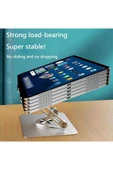 ASFAL 360° Dönen 17 inç Uyumlu Katlanabilir Taşınabilir Masaüstü Telefon, Macbook, Tablet, Laptop Tutucu - 4