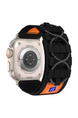 ASFAL Apple Watch Uyumlu Hasır Kordon Watch Ultra 3 4 5 6 7 8 Se ultra 42 44 45 49 mm Uyumlu Şık Kordon - 1