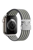 ASFAL Apple Watch 3/4/5/6/7/8/9/10/se/ultra/ultra2 44mm/45mm/46mm/49mm Uyumlu Kumaş Kordon thumbnail 1