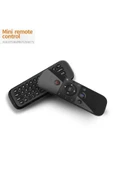 ASFAL Klavyeli, Ses Komut Özellikli 2.4G Air Mouse Kablosuz Kumanda Akıllı Televizyon Kumandası - 3
