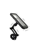 ASFAL Su Geçirmez, Açısı Ayarlanabilir, Motosiklet, Scooter, Atv Ve Bisiklet Telefon Tutucu - 6