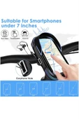 ASFAL 7' Uyumlu Fonksiyonel Taşıma Çantası Bisiklet Scooter, Atv ve Motosiklet Telefon Tutucu - 7