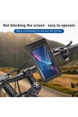 ASFAL Su geçirmez Motosiklet Telefon Tutucu, Taşınır, 360° Dönen, TAK-ÇIKAR Motosiklet Telefon Tutacağı - 5