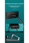 ASFAL Masaüstü Ayarlanabilir Telefon Ve Tablet Tutucu Stand, Yatak Başlık Telefon Tutucu, Yatay Ve Dikey - 6