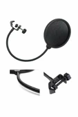 ASFAL Stüdyo Mikrofon Pop Filtre - Pop Filter Gürültü Engelleyici - 2