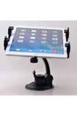 ASFAL Masaüstü Ve Araç Tablet, Dvd, Gps Tv Tutucu, Fonksiyonel, Portatif, Vakumlu 360° Dönen Tablet Tutucu - 1