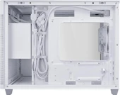 Asus Prime AP201 1 Fanlı Beyaz mATX Bilgisayar Kasası - 2