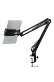 ASFAL Metal Açısı ve Yüksekliği Ayarlanabilir Masaüstü Telefon veya Tablet Tutucu Stand - 1