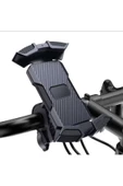 ASFAL 7 inç Uyumlu Gidon Bağlantılı 360° Dönen Bisiklet, Scooter ve Motosiklet Telefon Tutacağı - 8