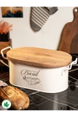 Tahta Kapaklı Metal Ekmeklik, Ahşap Kapaklı Ekmeklik (Bread Baskılı) thumbnail 8