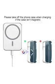 ASFAL Magsafe Uyumlu 15W Kablosuz Şarj Özellikli Araba Telefon Tutucu Mıknatıslı Araç Telefon Tutacağı - 3
