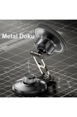 ASFAL Mıknatıslı 270° Dönen Magsafe Uyumlu Araç İçi Telefon Telefon Tutucu Laptop, Masaüstü Telefon Tutucu - 2