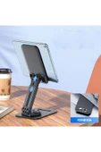 ASFAL 360° Dönebilen Katlanabilir Uzayan Masaüstü Telefon Ve Tablet Standı Telefon Ve Tablet Tutucu thumbnail 5