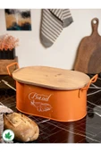Tahta Kapaklı Metal Ekmeklik, Ahşap Kapaklı Ekmeklik (Bread Baskılı) thumbnail 6