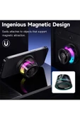 ASFAL Magsafe Uyumlu Taşınabilir Bluetooth Hoparlör RGB Işıklı 5.3 Bluetooth Telefon Tutuculu Mini Speaker - 4