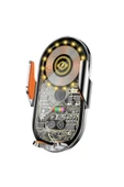ASFAL Sensörlü 15W Kablosuz Şarj Özellikli Kaliteli Transparan Araç içi Telefon Tutucu Havalandırma Uyumlu thumbnail 1
