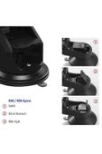 ASFAL Araç Içi Vantuzlu Manyetik Mıknatıslı Telefon Tutucu Tutacağı Uzayabilen Car Holder - 6