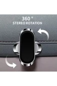 ASFAL Yapışkanlı Mıknatıslı 360 Derece Dönebilen Araç içi Telefon Tutucu  Dikey ve Yatay Kullanılır thumbnail 6