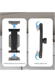 ASFAL 14 inç Uyumlu Araç İçi Telefon ve Tablet Tutucu 360° Dönebilen Masaüstü Telefon ve Tablet Standı - 6