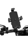 ASFAL Gidon Bağlantılı Scooter, Motosiklet Ve Bisiklet Telefon Tutucu Otomatik Kilitlemeli thumbnail 8