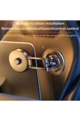 ASFAL Mükemmel Kaliteli Metal 360 Dönen Mıknatıslı Magsafe Masaüstü ve Araç İçi Telefon Tutucu - 2