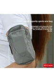 ASFAL 6.8 inç Uyumlu Su ve Ter Geçirmez Çok Amaçlı Sporcu Kol Çantası Taşınabilir Telefon Tutucu thumbnail 2