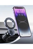 ASFAL Magsafe Uyumlu 360° Dönen Ayarlanabilir Izgara/Havalandırma Uyumlu Mıknatıslı Araç Telefon Tutucu - 5