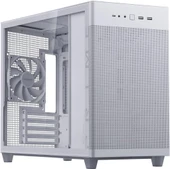 Asus Prime AP201 1 Fanlı Beyaz mATX Bilgisayar Kasası - 1