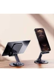 ASFAL 360° Dönebilen Katlanabilir Taşınabilir Kaliteli Telefon Ve Tablet Tutucu, Telefon Ve Tablet Standı thumbnail 1